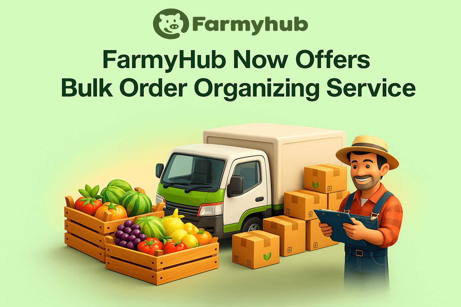🌾 FarmyHub Now Offers Bulk Order Organizing Services for Businesses, Resellers & Events