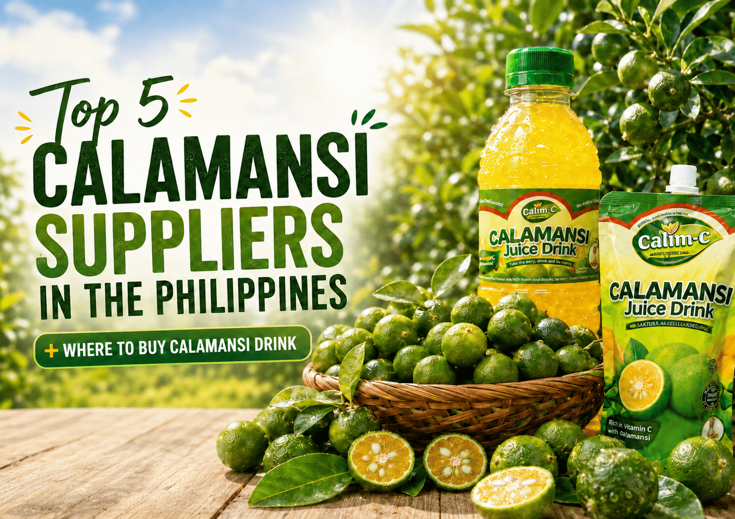 Top 5 Calamansi Suppliers in the Philippines (+ Where to Buy Calamansi Drink)