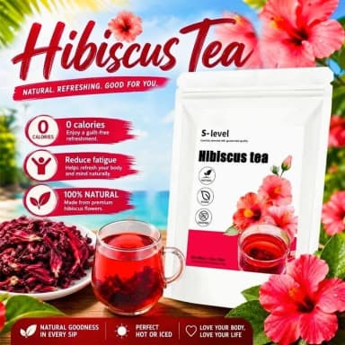 Dried Hibiscus roselle tea