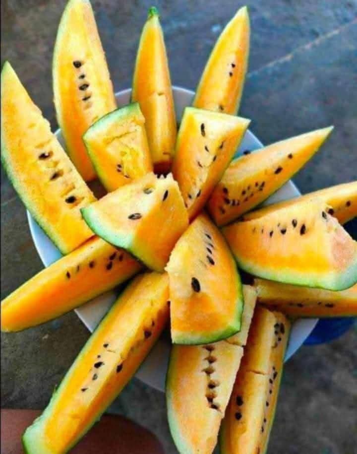 Fresh Yellow Watermelon (SEMINIS) – Regular Price ₱65 per piece