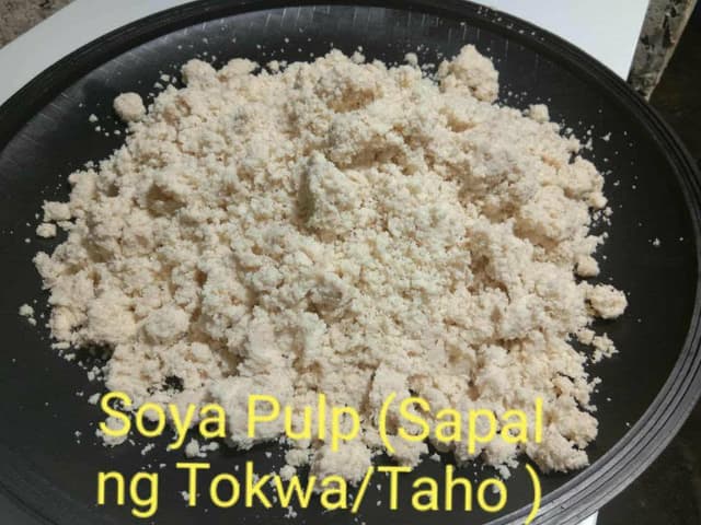 Soya pulp