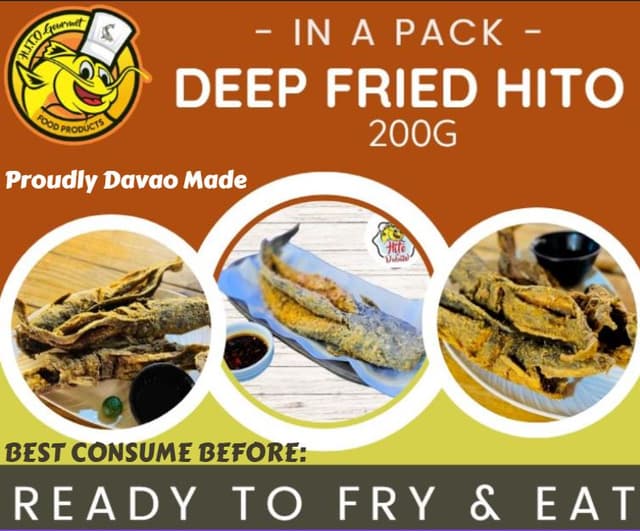 Frozen Deep Fried Hito in a Pack 