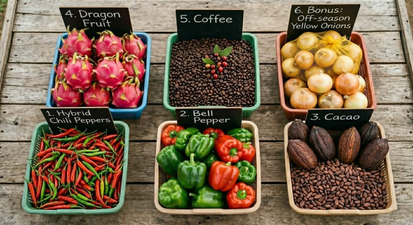 Top 6 High-Value Crops in the Philippines for 2026 — Why Choose Them, Best Seeds for Bigger Harvests, and Easy Planting Guides