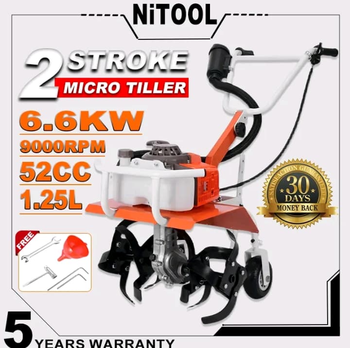 Reaim Gasoline Tiller cultivator