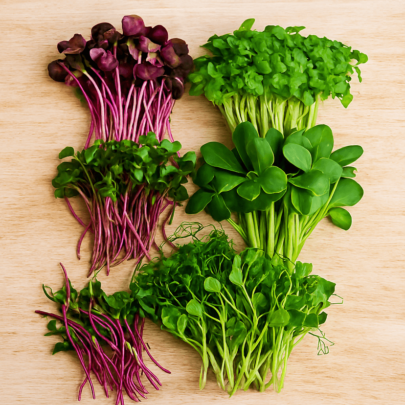 Microgreens (Lettuce, Amaranth, Radish, Turnip, Arugula, Sunflower and Others)